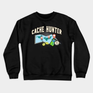 Geocacher Crewneck Sweatshirt